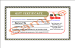 TFIGTGC - Guided Trip Gift Certificate